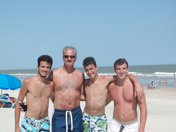 O'Hara boys at the beach - 2006